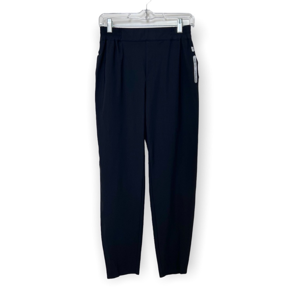 Alpha Tauri Sensitive® Jersey Tapered Trousers Black Size Small